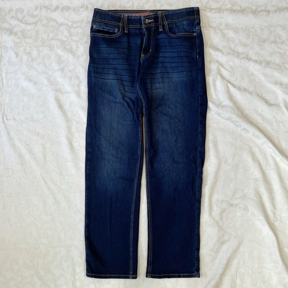 Urban Pipeline-Dark Wash Straight Leg Jeans